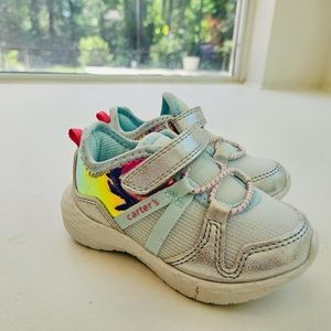 CARTERS GIRLS BLUE ⭐️ SNEAKERS // SIZE 6